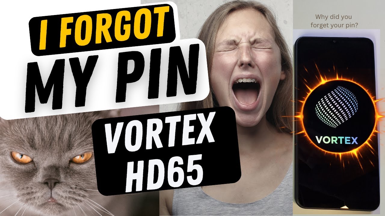 I Forgot my Pin to my Vortex HD65 – Yes you have to I Forgot my Pin to my Vortex HD65 – Yes you have to