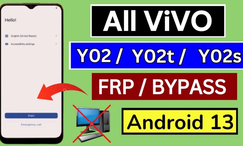 All ViVO Y02t/Y02/Y02s/ Frp Bypass Android 13 Without All ViVO Y02t/Y02/Y02s/ Frp Bypass Android 13 Without