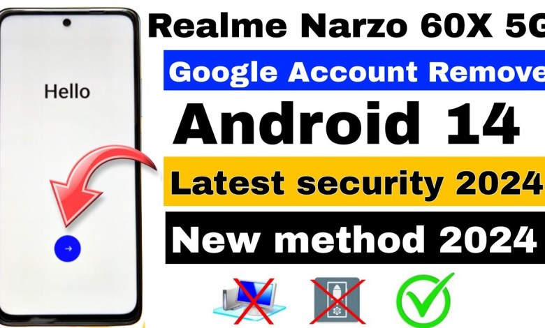 Realme Narzo 60x 5g FRP Bypass Android 14 | New Trick | Realme Narzo 60x 5g FRP Bypass Android 14 | New Trick |