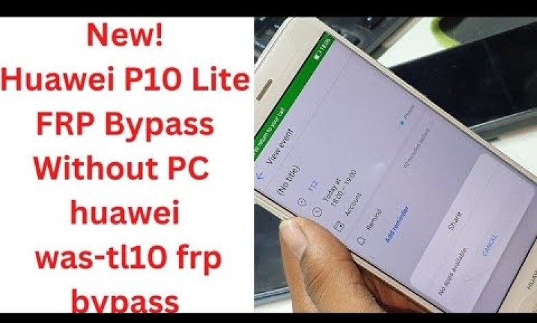 Huawei P10 Lite FRP Bypass Without PC || huawei Huawei P10 Lite FRP Bypass Without PC || huawei