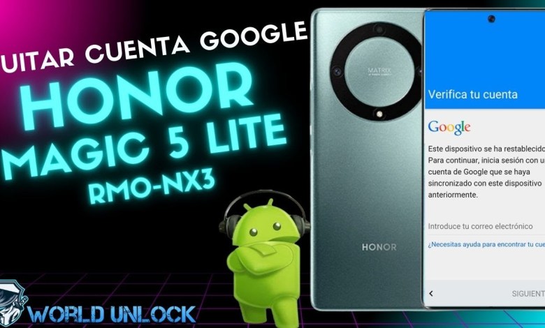 Honor Magic 5 Lite FRP | How to delete Google Account Honor Magic 5 Lite FRP | How to delete Google Account