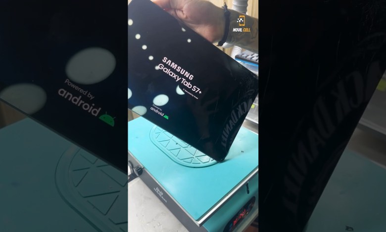 Cambio de Glass para este Samsung Galaxy Tab S7 Cambio de Glass para este Samsung Galaxy Tab S7