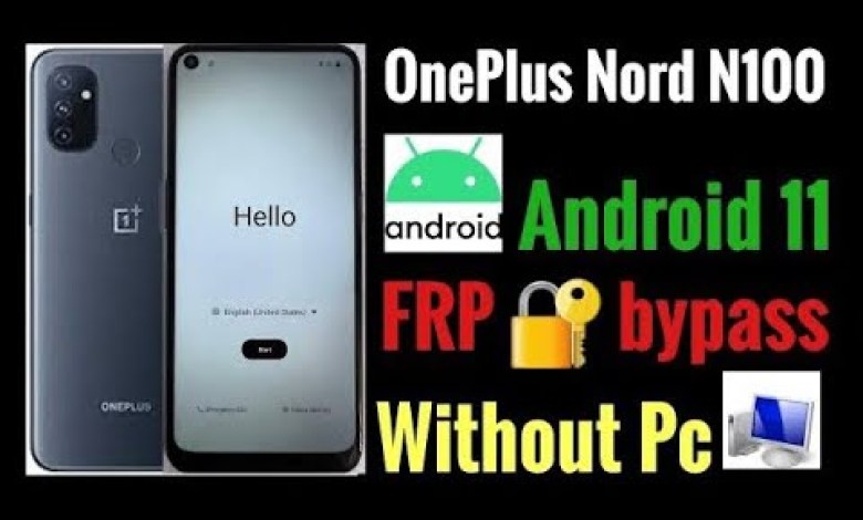 FRP BYPASS ONEPLUS NORD N100 FRP BYPASS ONEPLUS NORD N100