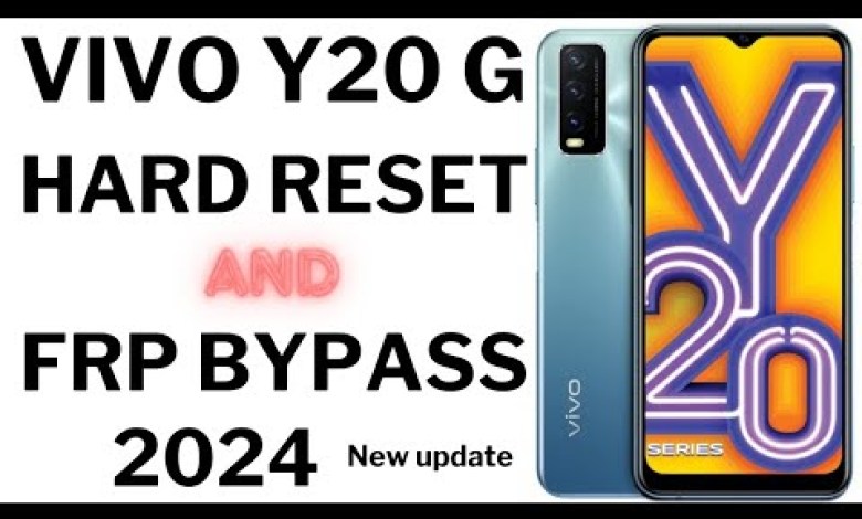 Vivo y20g hard reset and frp bypass || Vivo y20g hard reset and frp bypass ||