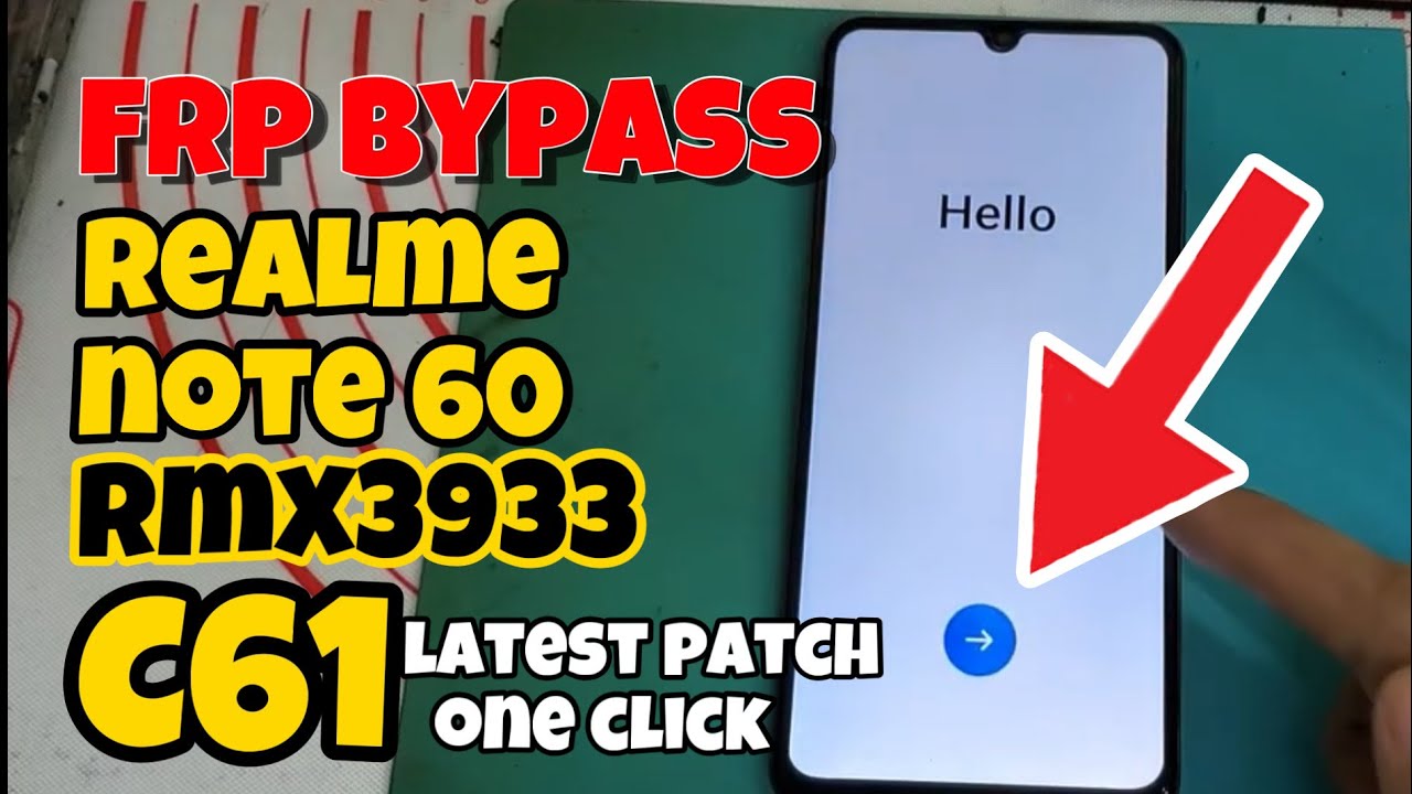 Curious about Realme Note 60 Frp Bypass RMX3933? Check out the steps for Realme C61! Curious about Realme Note 60 Frp Bypass RMX3933? Check out the steps for Realme C61!
