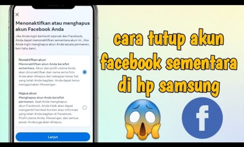 How to close a Facebook account on a Samsung cellphone How to close a Facebook account on a Samsung cellphone