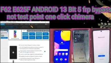 F62 E625F ANDROID 13 BIt 5frp bypass not test point one F62 E625F ANDROID 13 BIt 5frp bypass not test point one