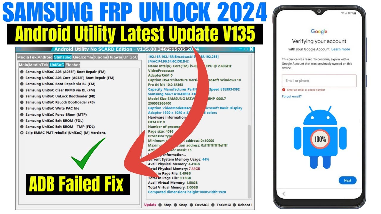 ONE CLICK SAMSUNG FRP BYPASS 2024 | SAMSUNG FRP ONE CLICK SAMSUNG FRP BYPASS 2024 | SAMSUNG FRP