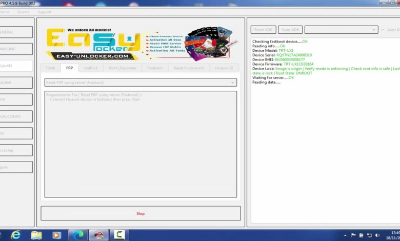 Huawei TRT LX1 Reset Frp Huawei TRT LX1 Reset Frp