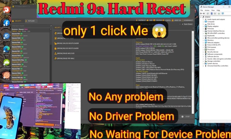 Redmi 9A Hard Reset In Unlock Tool ll Redmi 9A Frp Redmi 9A Hard Reset In Unlock Tool ll Redmi 9A Frp
