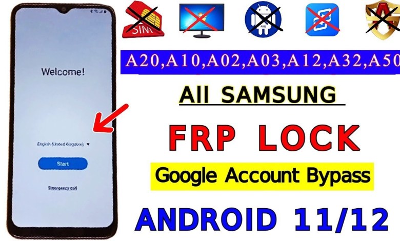 Samsung A20,A10,A03,A02,A12.A32,A50 FRP Bypass Samsung A20,A10,A03,A02,A12.A32,A50 FRP Bypass