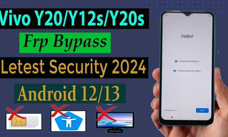 Vivo Y20/Y20s/y12s Frp Bypass IAndroid 12/13I Google Vivo Y20/Y20s/y12s Frp Bypass IAndroid 12/13I Google