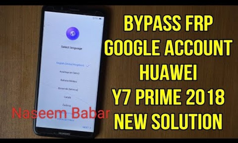 Huawei Y7 Prime 2018 FRP Bypass| Frp Bypass 2024 | Huawei Y7 Prime 2018 FRP Bypass| Frp Bypass 2024 |