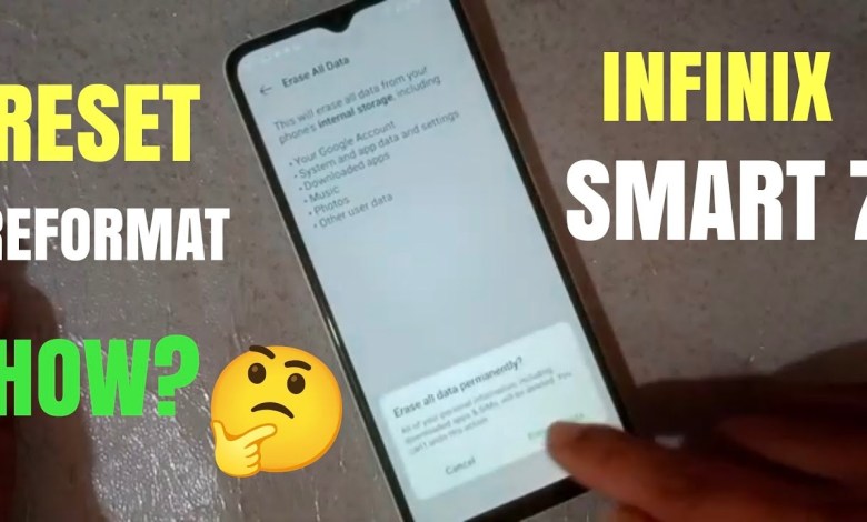 How to Format or Reset Infinix Smart 7 (X6515) How How to Format or Reset Infinix Smart 7 (X6515) How