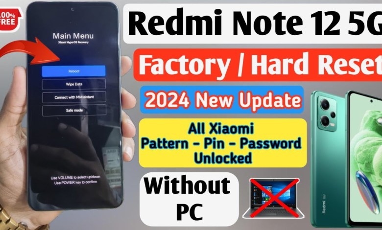 All Xiaomi – Redmi Note 12 5G Hard Reset | All Xiaomi All Xiaomi – Redmi Note 12 5G Hard Reset | All Xiaomi