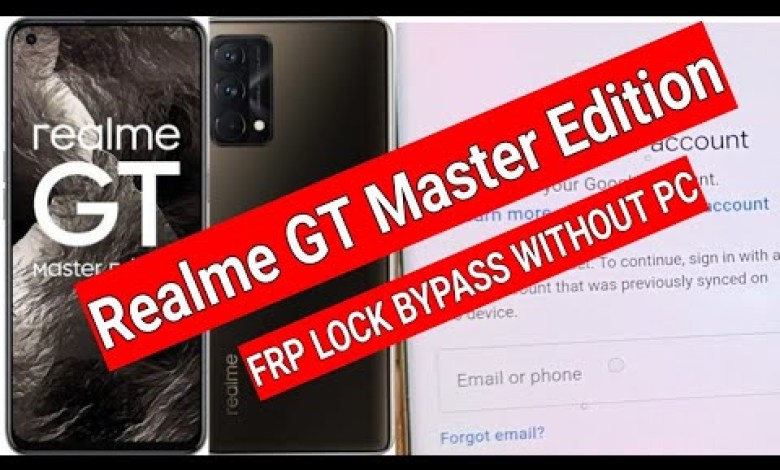 Unlock Realme GT Master Edition Frp Lock Without the Need for a Computer – Find Out How! Unlock Realme GT Master Edition Frp Lock Without the Need for a Computer – Find Out How!