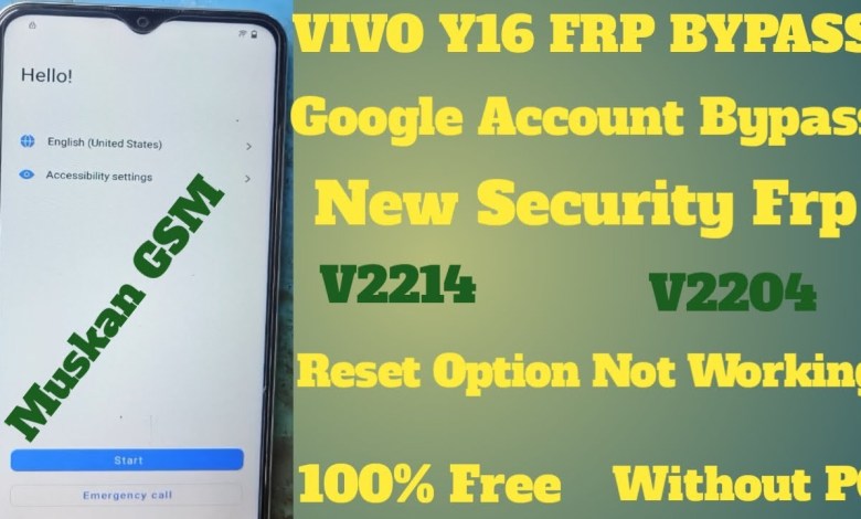 Vivo Y16 Frp Bypass ! New Solution 2023 ! Vivo V2204 Vivo Y16 Frp Bypass ! New Solution 2023 ! Vivo V2204