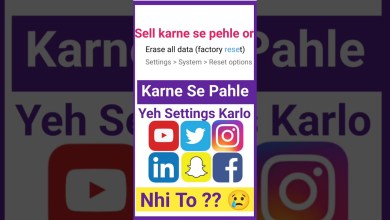 Before factory resetting the mobile, do this work Before factory resetting the mobile, do this work