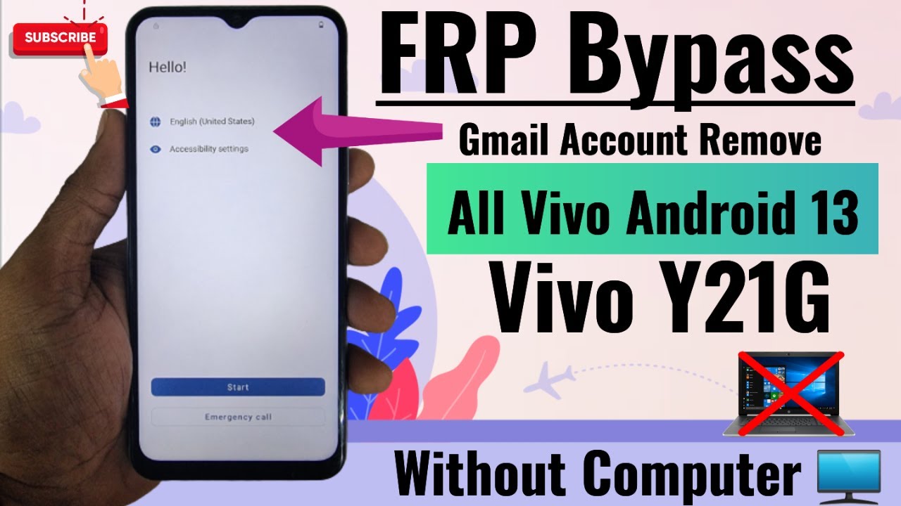 Vivo Y21G FRP Bypass Android 13 | All Vivo Android 13 Vivo Y21G FRP Bypass Android 13 | All Vivo Android 13