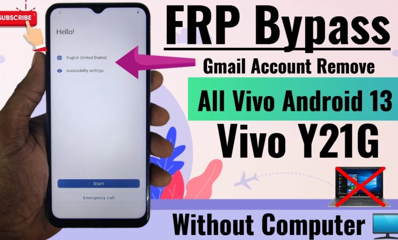 Vivo Y21G FRP Bypass Android 13 | All Vivo Android 13 Vivo Y21G FRP Bypass Android 13 | All Vivo Android 13