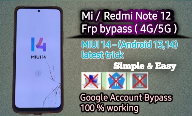Mi / Redmi 12 FRP Bypass // leatest security (2024) // Mi / Redmi 12 FRP Bypass // leatest security (2024) //
