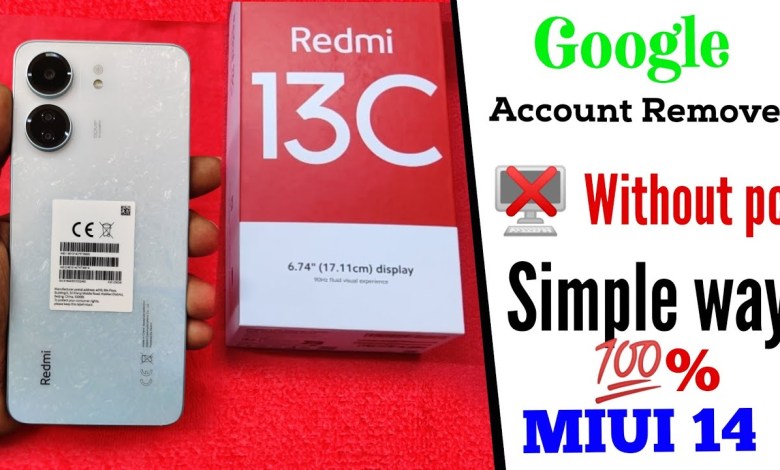 Redmi 13C FRP Bypass/Android MIUI14 Without PC | Xiaomi Redmi 13C FRP Bypass/Android MIUI14 Without PC | Xiaomi