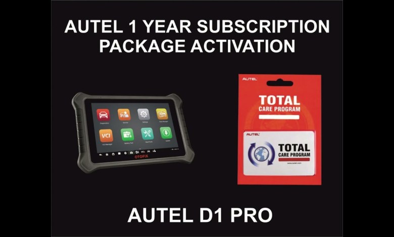 Autel 1 Year Activation, For Autel D1 Pro Autel 1 Year Activation, For Autel D1 Pro