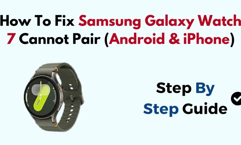 Curious about how to fix the pairing issue on your Samsung Galaxy Watch 7 with Android? Curious about how to fix the pairing issue on your Samsung Galaxy Watch 7 with Android?