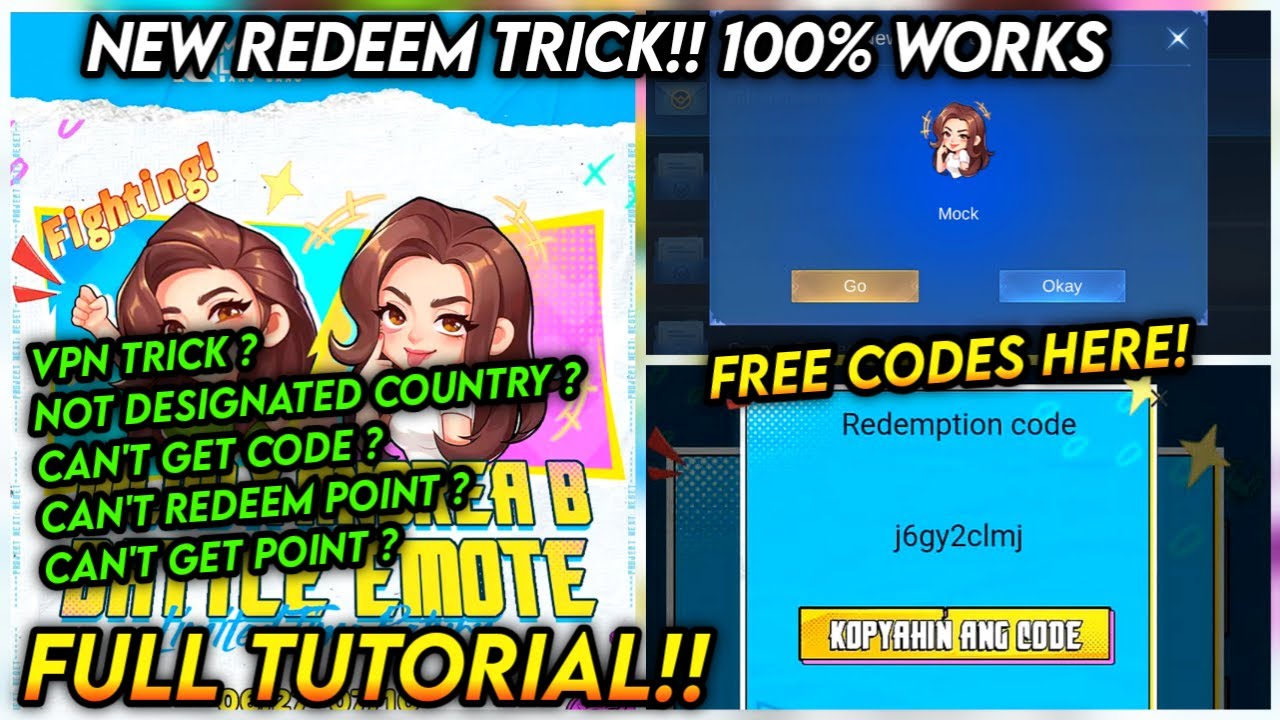 FULL TUTORIAL!! TRICK TO CLAIM AND REDEEM ANDREA EMOTE FULL TUTORIAL!! TRICK TO CLAIM AND REDEEM ANDREA EMOTE