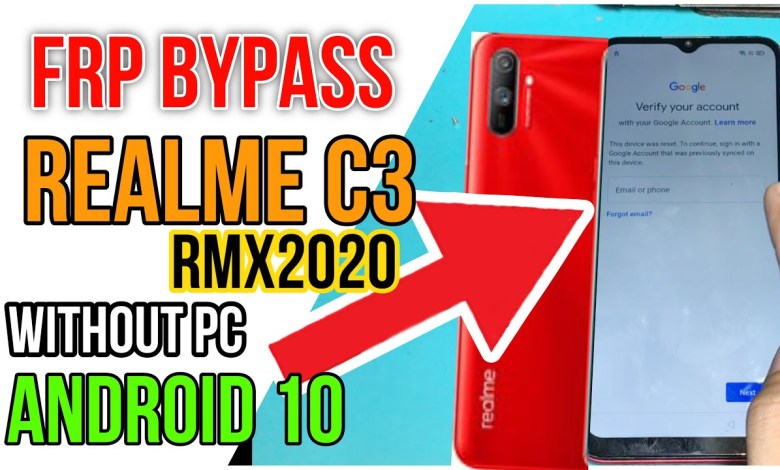 Realme C3 (RMX2020) frp bypass without PC tested Realme C3 (RMX2020) frp bypass without PC tested
