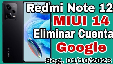 Delete Google Account REDMI NOTE 12 MIUI 14 Android Delete Google Account REDMI NOTE 12 MIUI 14 Android