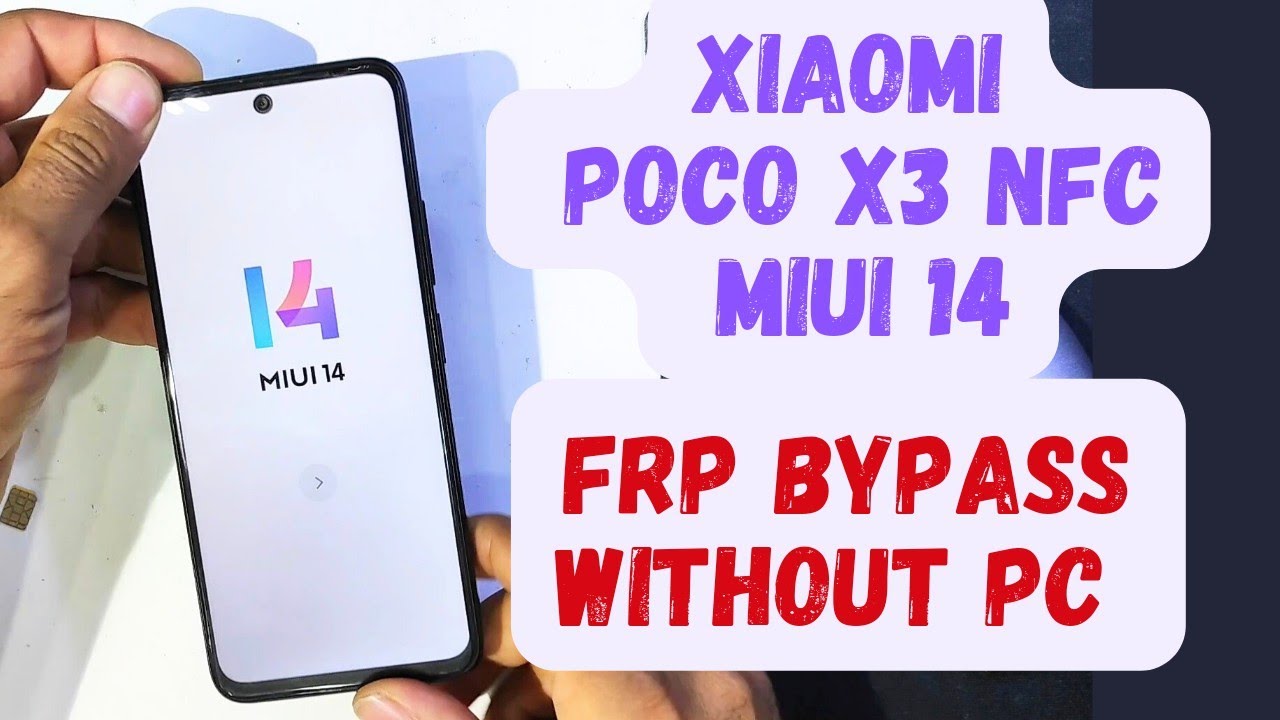 Xiaomi poco x3 NFC frp bypass without pc Xiaomi poco x3 NFC frp bypass without pc
