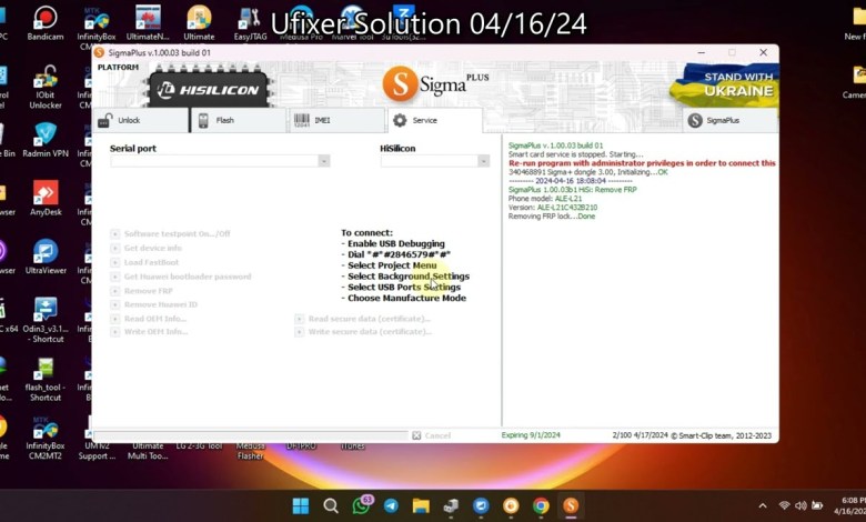 Huawei P8 Lite ALE-L21 Fastboot mode Reset FRP (Ufixer Huawei P8 Lite ALE-L21 Fastboot mode Reset FRP (Ufixer