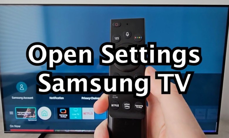 How to Open Settings on Samsung Smart TV! How to Open Settings on Samsung Smart TV!