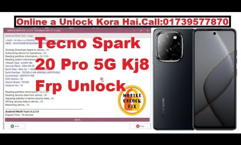 Tecno Spark 20 Pro 5G Kj8 Frp Unlock By Android Multi Tecno Spark 20 Pro 5G Kj8 Frp Unlock By Android Multi
