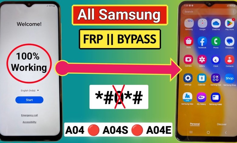 Unlocking Secrets: Samsung A04, A04s, A04e FRP Bypass for Android 13-14 in 2025! Unlocking Secrets: Samsung A04, A04s, A04e FRP Bypass for Android 13-14 in 2025!