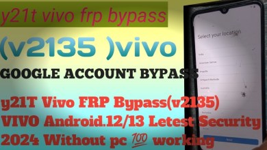 y21T Vivo FRP Bypass(v2135) VIVO Android.12/13 Letest y21T Vivo FRP Bypass(v2135) VIVO Android.12/13 Letest