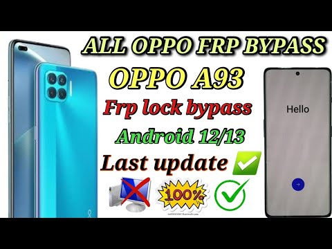 All Oppo frp bypass Android 12/13 Without Pc 2024 / All Oppo frp bypass Android 12/13 Without Pc 2024 /