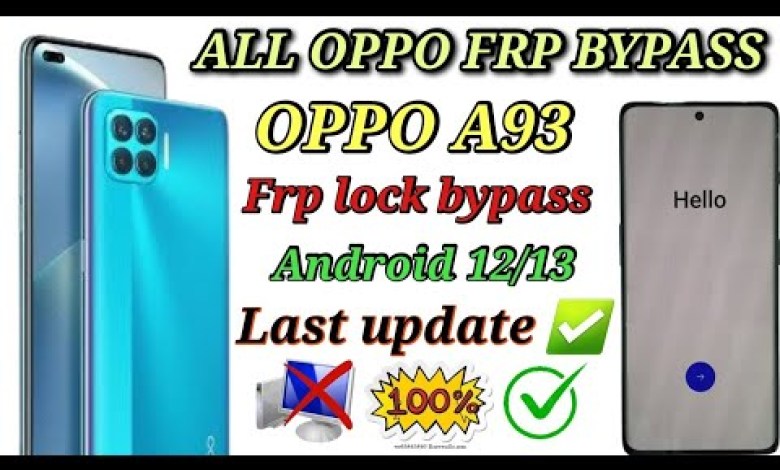 All Oppo frp bypass Android 12/13 Without Pc 2024 / All Oppo frp bypass Android 12/13 Without Pc 2024 /