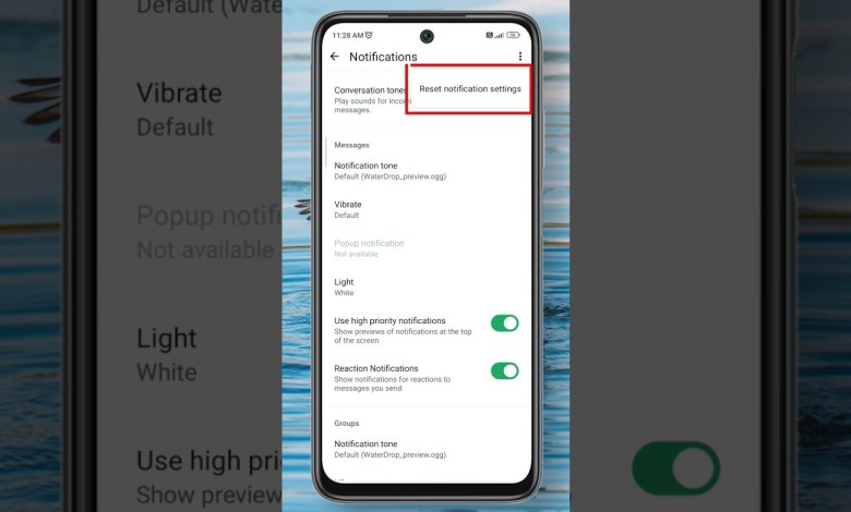 Reset WhatsApp Notification Settings #shorts Reset WhatsApp Notification Settings #shorts