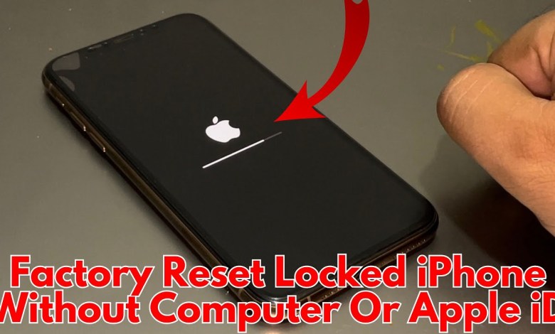 How To Factory Reset Locked iPhone Without Computer Or How To Factory Reset Locked iPhone Without Computer Or