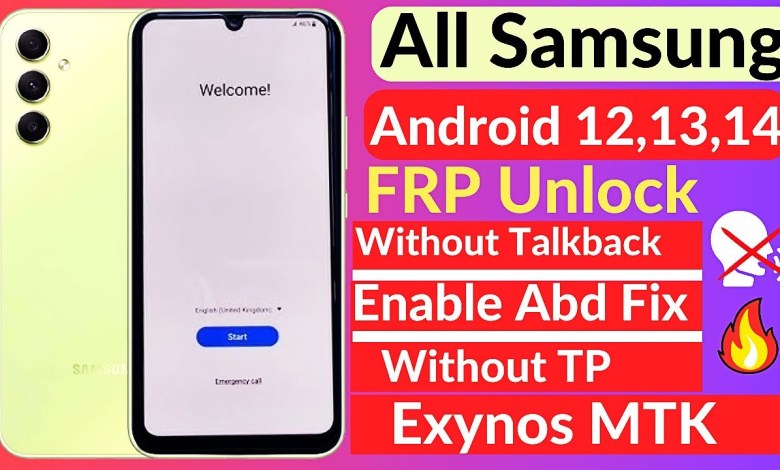 Samsung Frp Bypass 2024| Android 12/13/14 New Security Samsung Frp Bypass 2024| Android 12/13/14 New Security