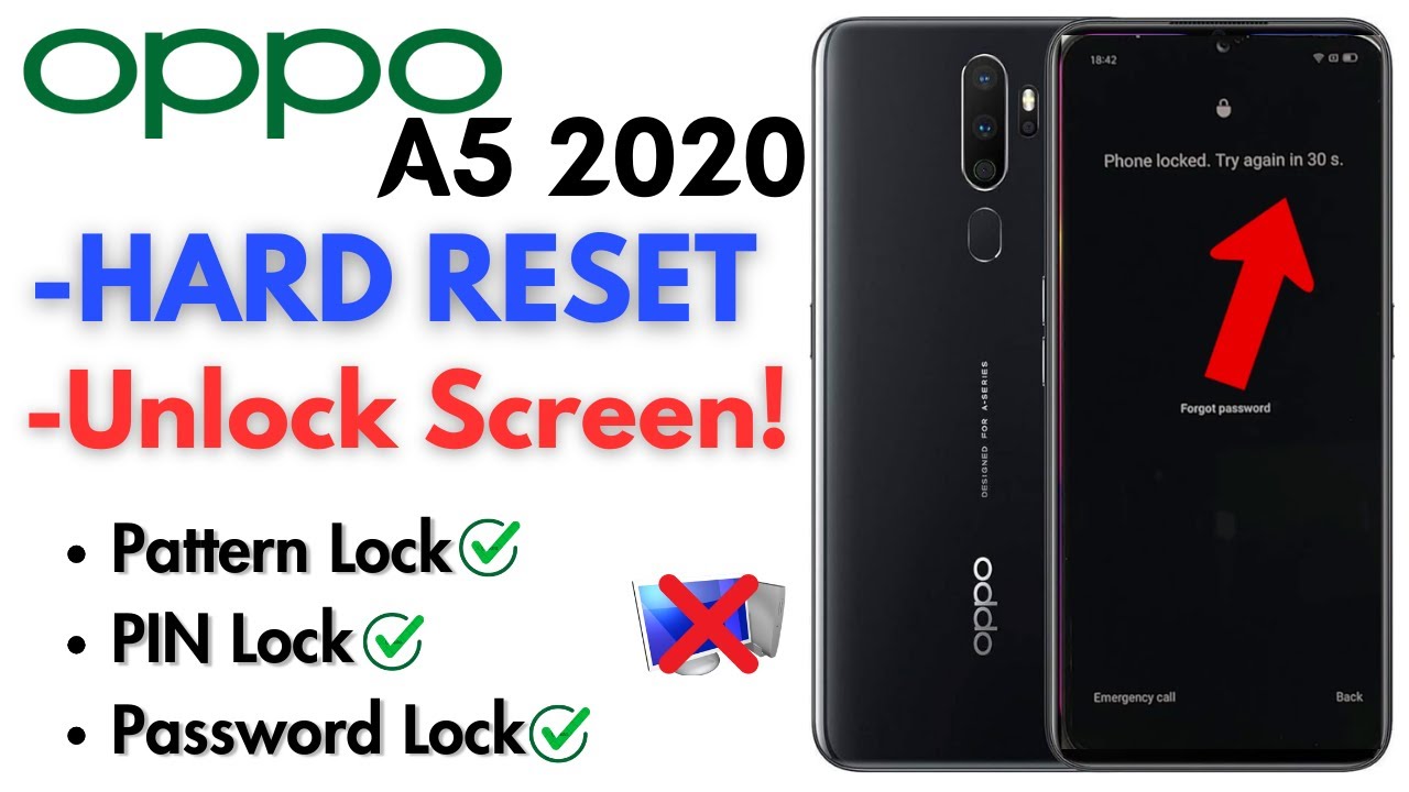 -Unlock Oppo A5 2020 Hard Reset Screen Unlock Pattern -Unlock Oppo A5 2020 Hard Reset Screen Unlock Pattern