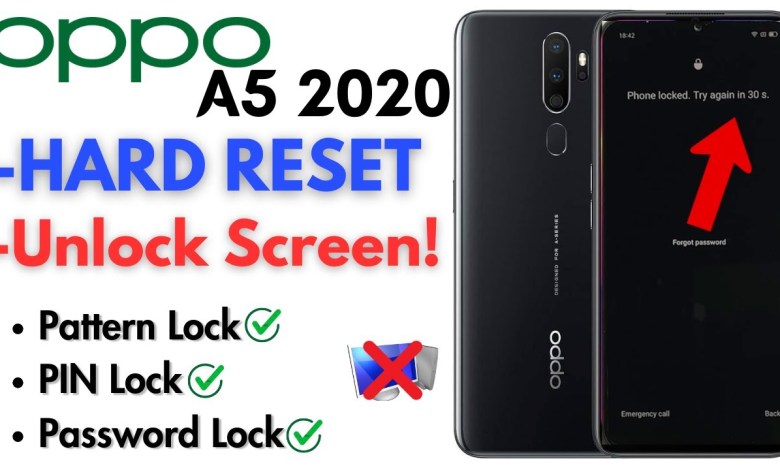 -Unlock Oppo A5 2020 Hard Reset Screen Unlock Pattern -Unlock Oppo A5 2020 Hard Reset Screen Unlock Pattern