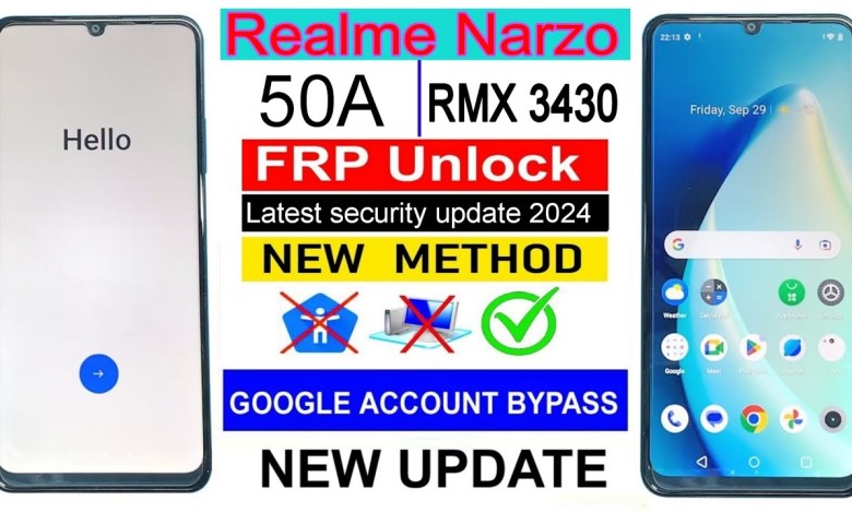 Unlock Realme Narzo 50A (RMX3430) with Android 12 Frp Bypass – Discover How! Unlock Realme Narzo 50A (RMX3430) with Android 12 Frp Bypass – Discover How!