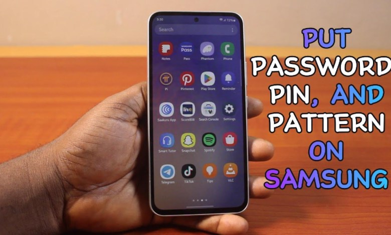 How to Put Passcode, PIN, and Pattern on Samsung How to Put Passcode, PIN, and Pattern on Samsung