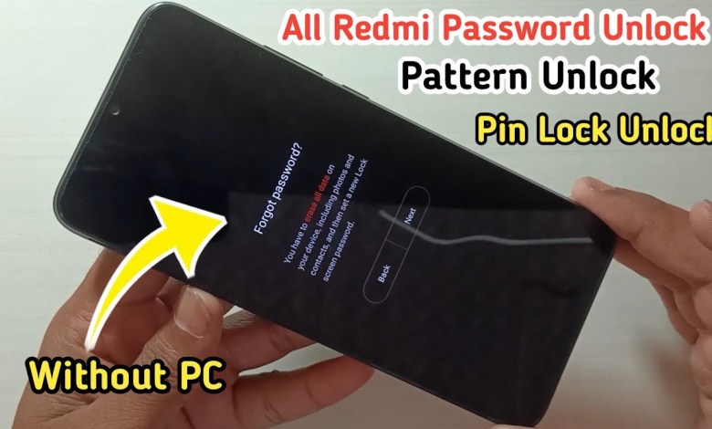 Phone lock password forgot Redmi | Redmi Mobile Ka Phone lock password forgot Redmi | Redmi Mobile Ka