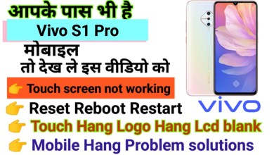 Vivo S1 Pro Touch screen not working Touch Hang Logo Vivo S1 Pro Touch screen not working Touch Hang Logo