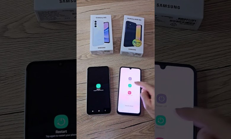 Galaxy A15 vs A25 Samsung Galaxy A15 vs A25 Samsung