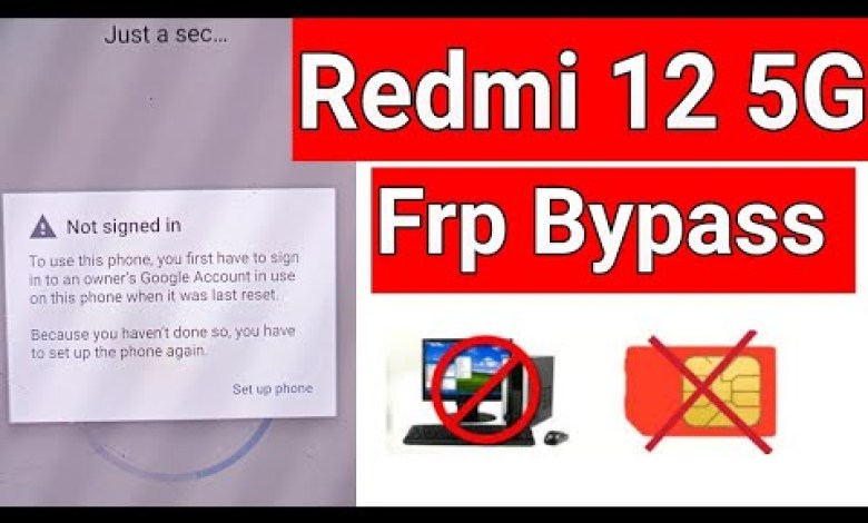 Redmi 12 5G FRP BYPASS Without PC Redmi 12 5g Google Redmi 12 5G FRP BYPASS Without PC Redmi 12 5g Google
